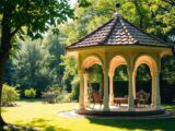 ist ein pavillon im garten genehmigungspflichtig?