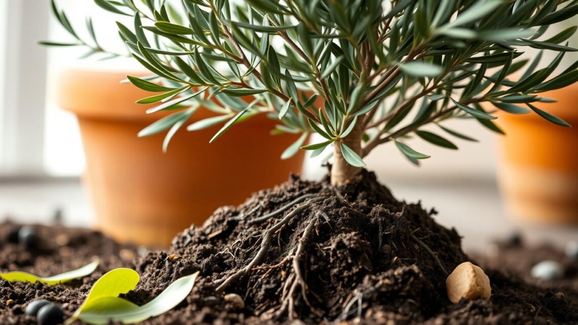 Olivenbaum umtopfen – Schritt für Schritt Anleitung