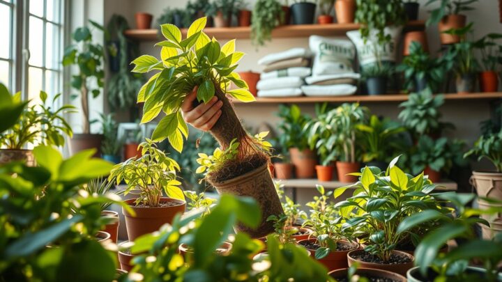 Pflanzen umtopfen – Die besten Tipps für gesundes Wachstum