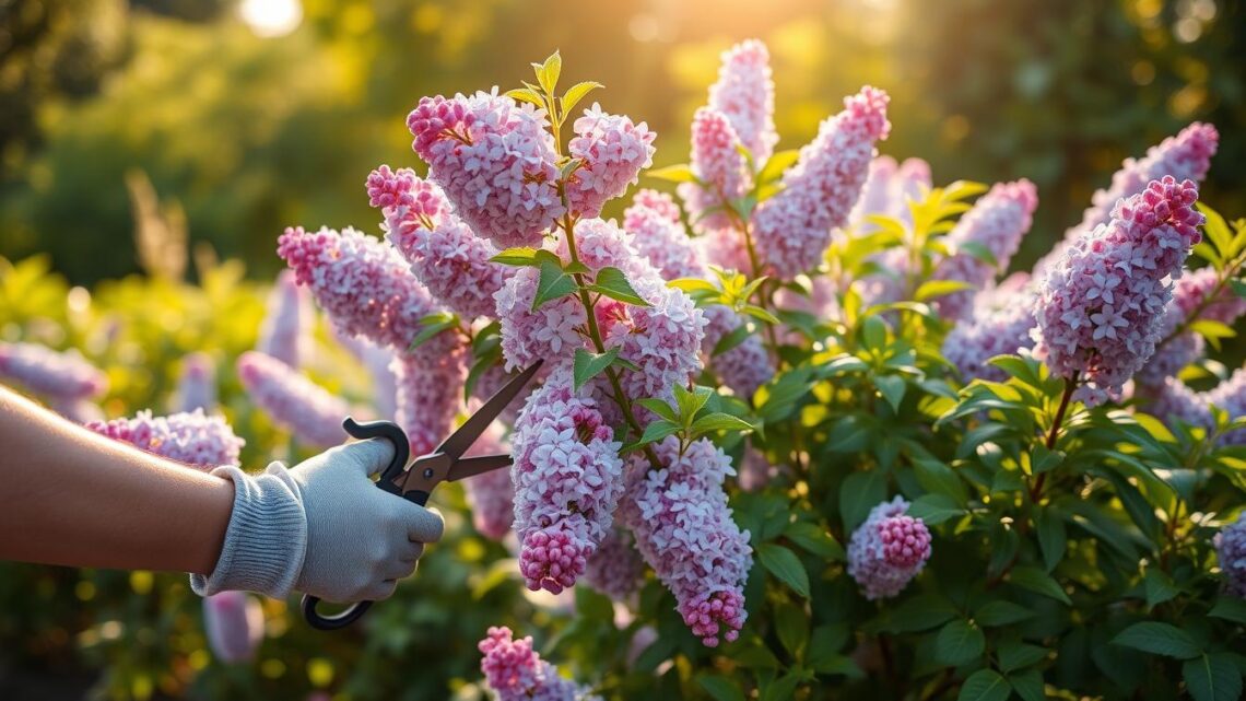 Flieder richtig schneiden: Tipps für gesunden Wuchs