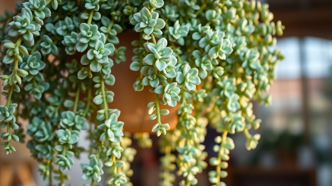 Sedum morganianum: Die perfekte Hängepflanze für Zuhause