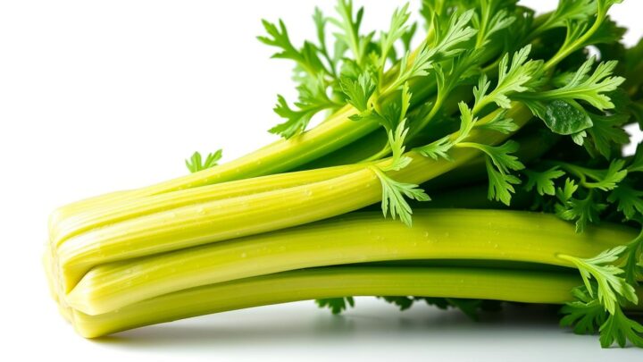Staudensellerie gesund – Vitamine und Mineralien pur
