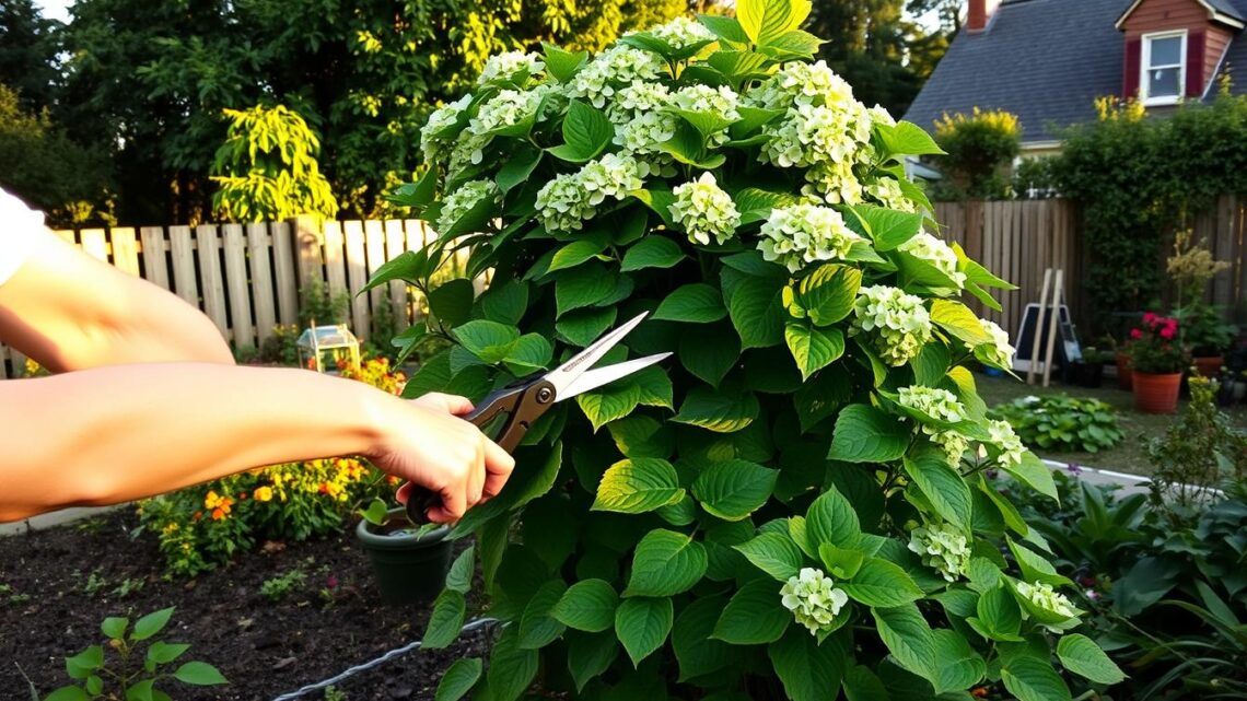 Wann Hortensien schneiden: Der perfekte Zeitpunkt