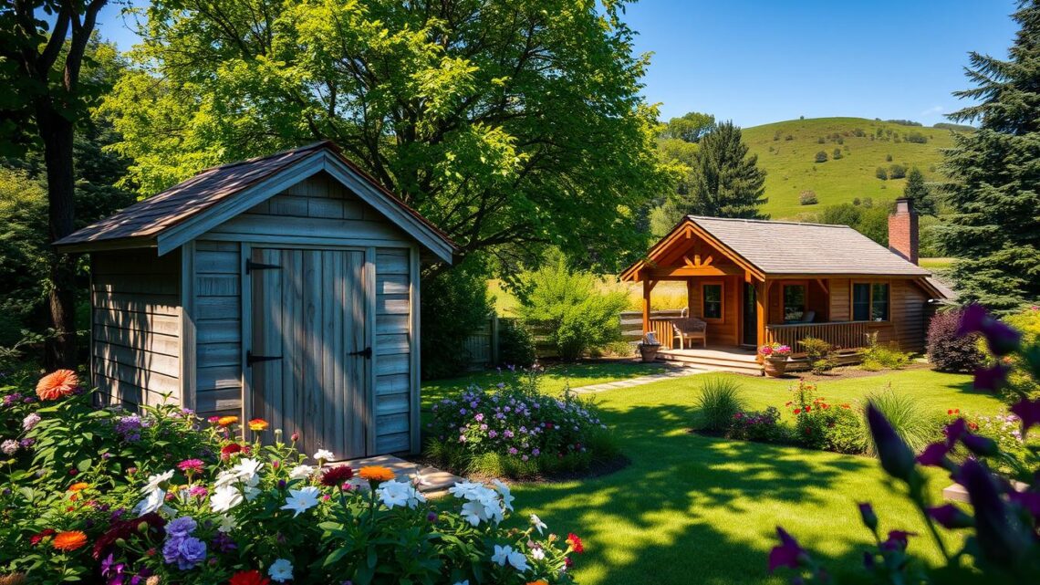 Unterschied zwischen Schuppen und Gartenhaus erklärt