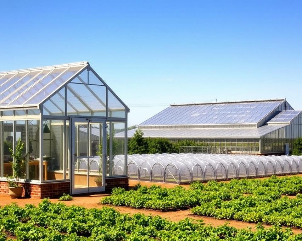 Arten von Foliengewächshäusern