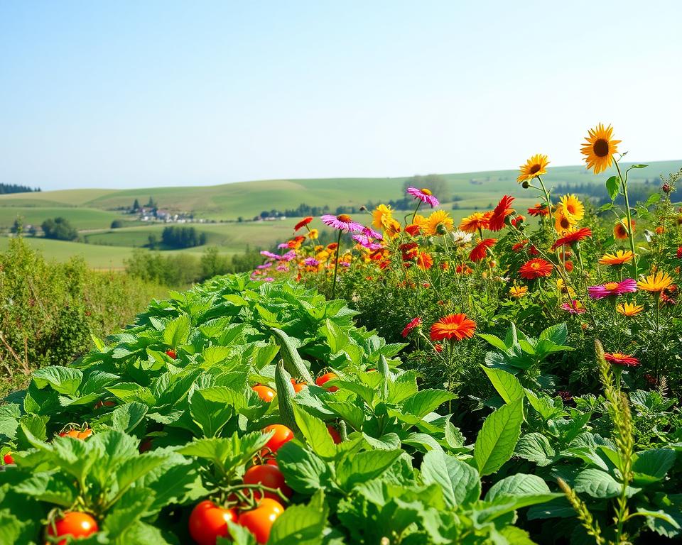 Aussaat von Gemüse und Sommerblumen