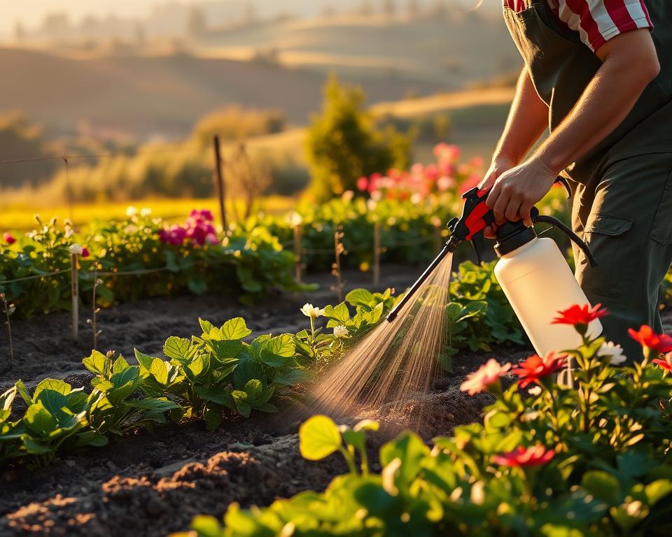 Chemische Pflanzenschutzmittel Anwendung