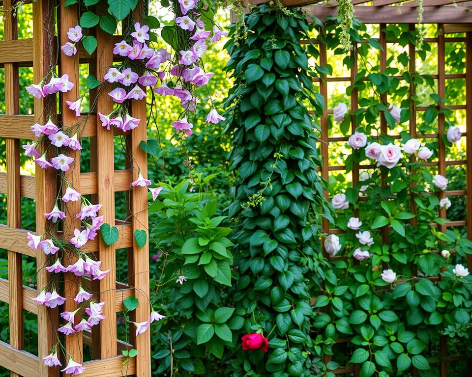 Rankhilfen für Kletterpflanzen