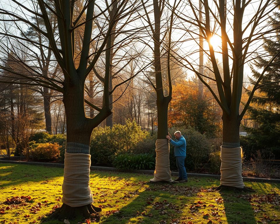 Winterschutz für Bäume