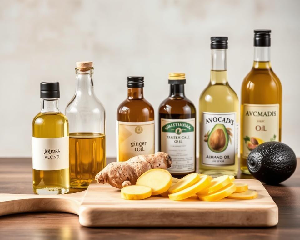 Basisöl für Ingweröl Auswahl