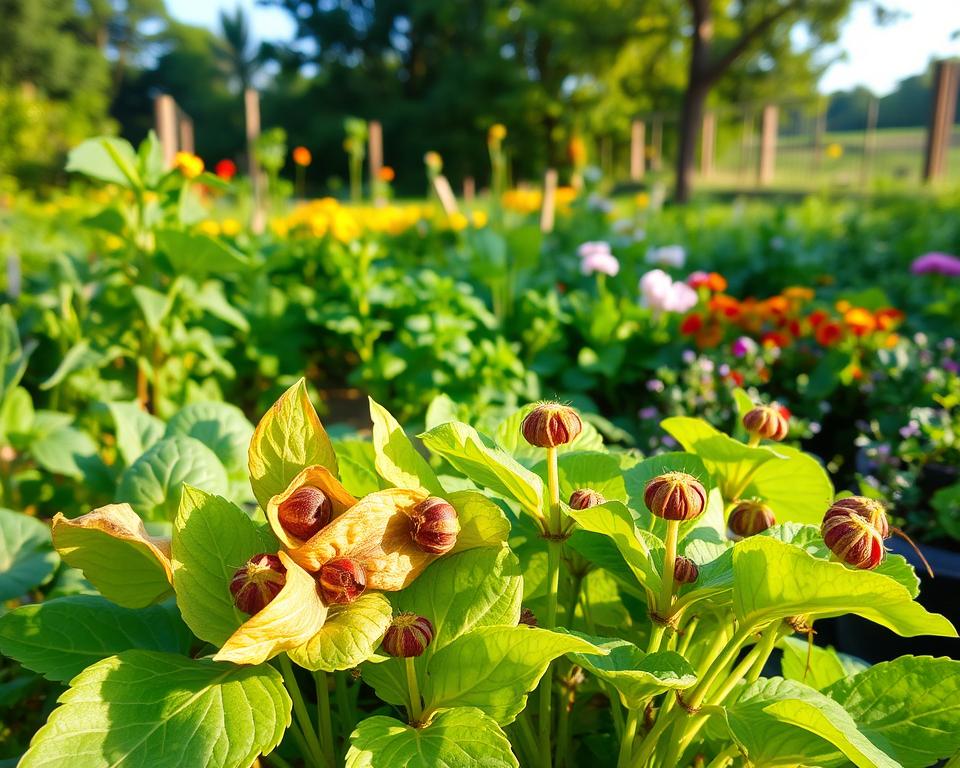 Erdwanzenschäden in Gartenpflanzen