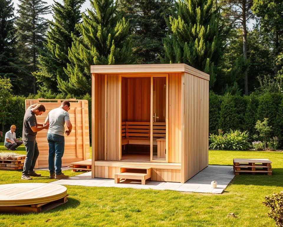 Finntherm Sauna Installation