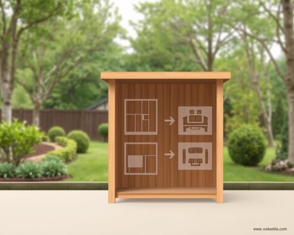 Gartensauna Planungsschritte