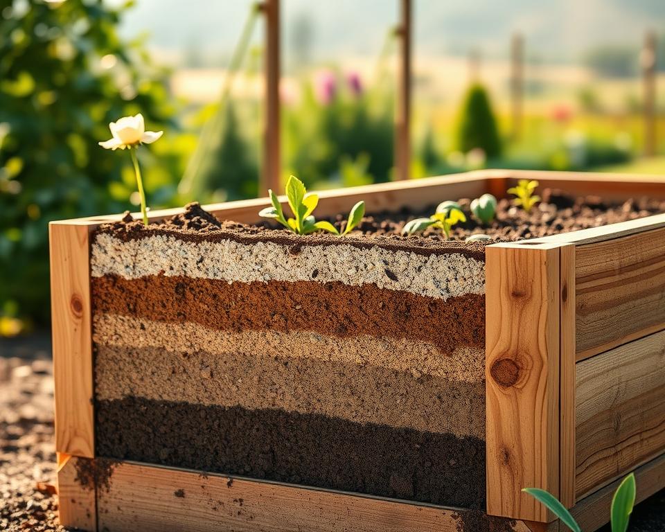 Hochbeet Substrat Zusammensetzung