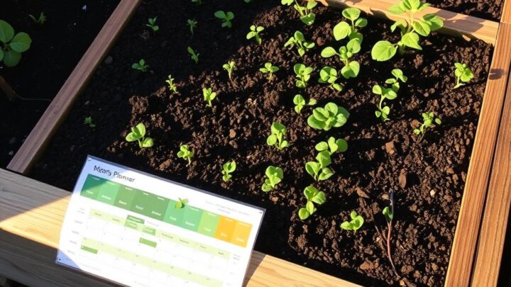 Hochbeet bepflanzen Jahresplan – Monat für Monat planen