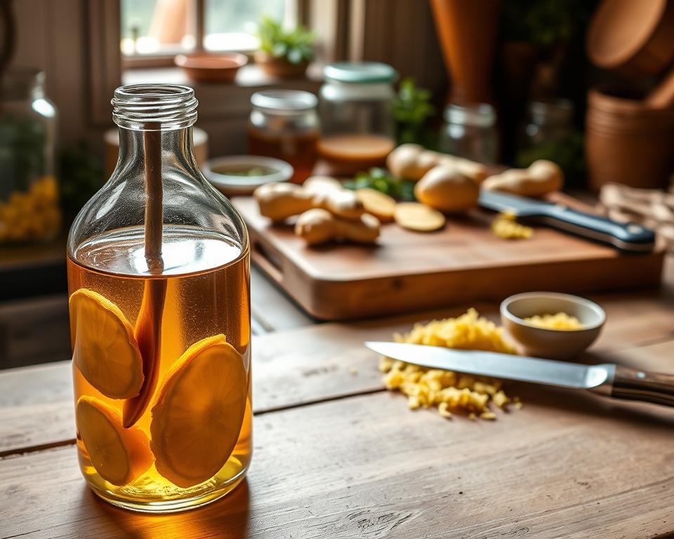 Ingweröl Zubereitung Schritt für Schritt