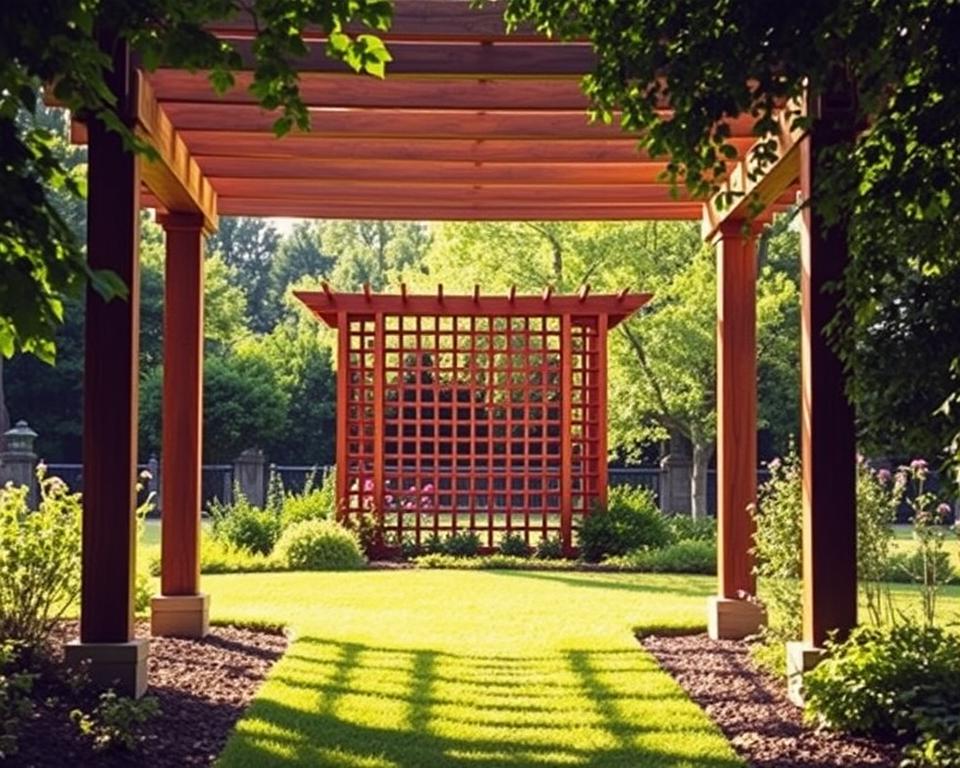 Pergola Planung Standort