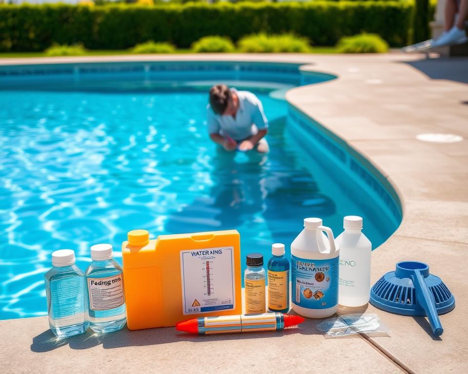 Poolwasser klären Methoden