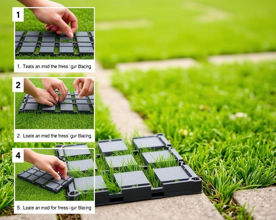 Rasengitter Verlegeanleitung Schritt für Schritt