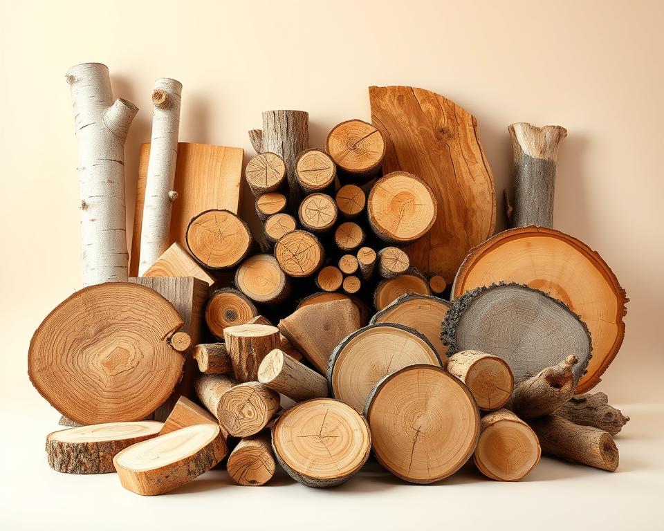 Saunaholz Auswahl für Gartensauna