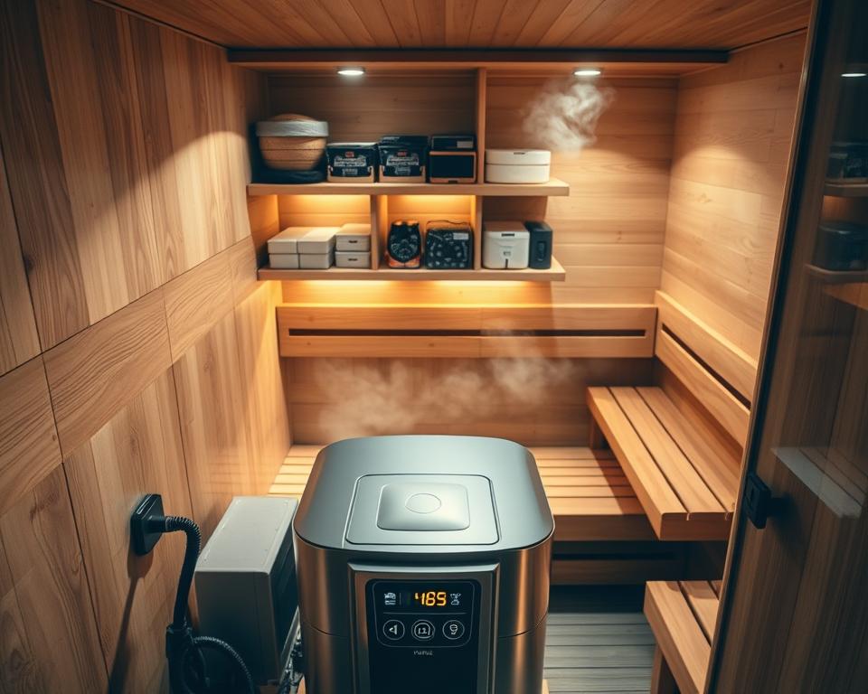 Saunatechnik Installation