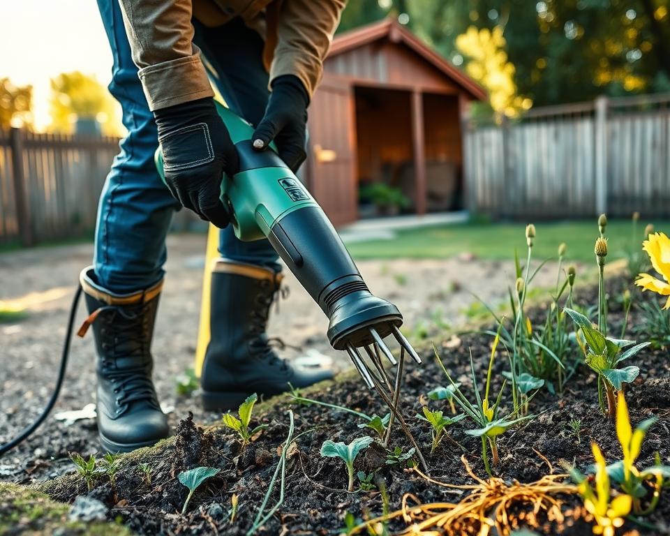 Sicherheit elektrische Unkrautentfernung