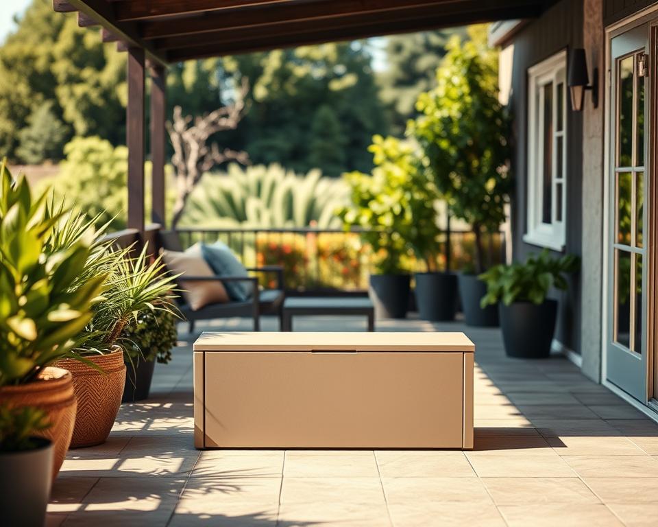 Terrassenbox Standort Optimierung