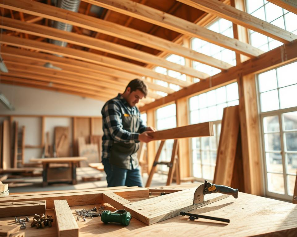 Vordach holz selbst bauen Anleitung