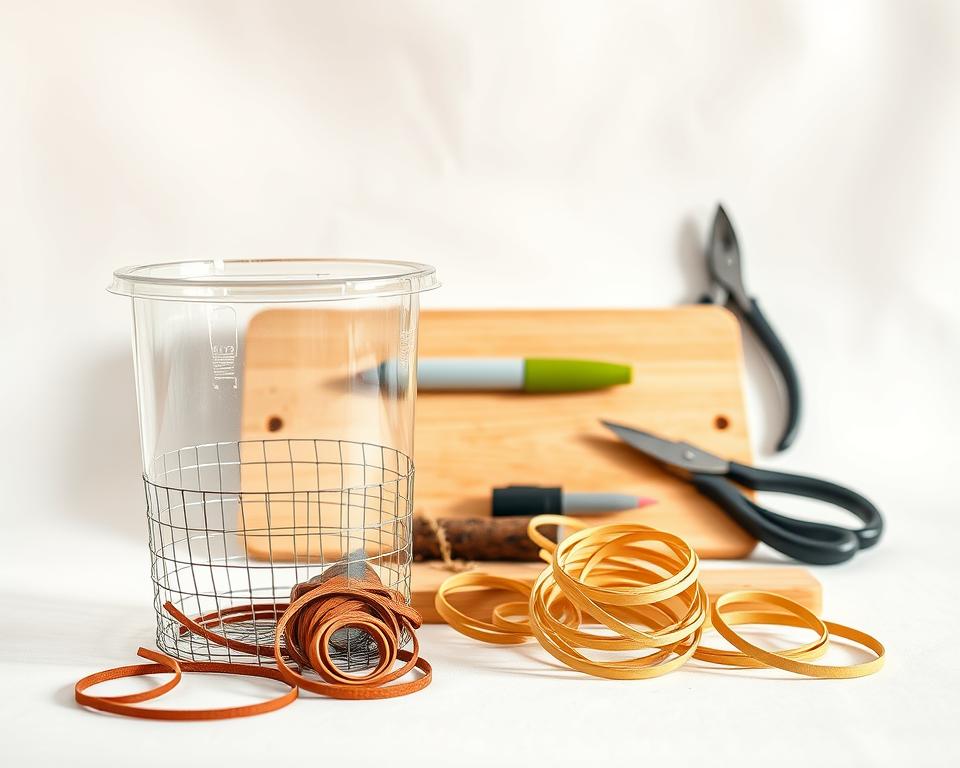 Wespenfalle Materialien