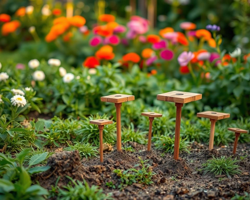 Wühlmausfallen im Garten