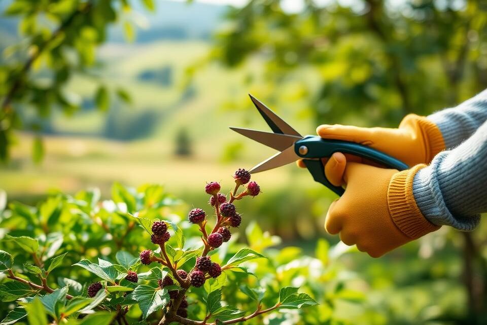 Brombeerstrauch schneiden: Anleitung für den Garten
