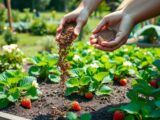 erdbeeren düngen mit hornspäne