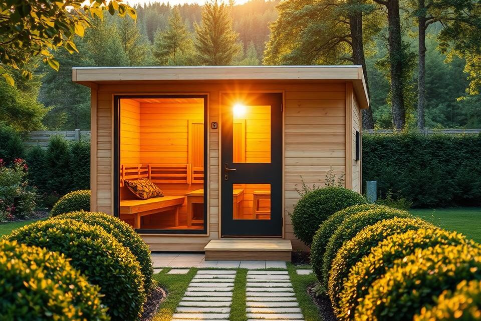 Entdecken Sie die Finntherm Sauna für Ihren Garten