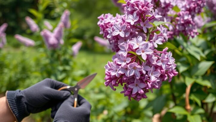 Flieder schneiden: So gelingt der perfekte Rückschnitt