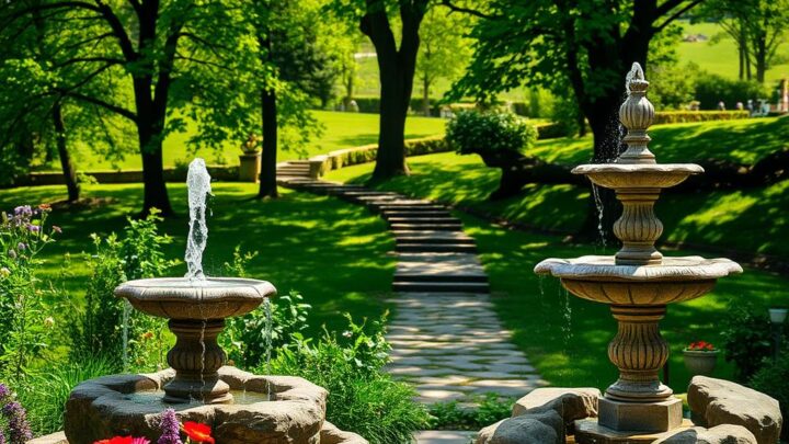 Garten Brunnen bauen: Anleitung für Ihren Wassergarten
