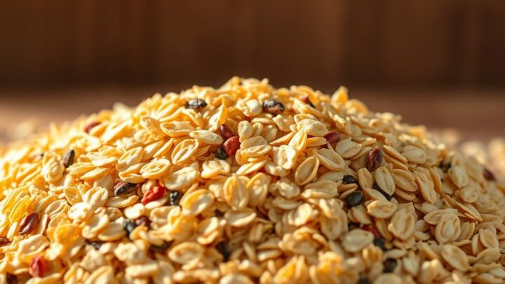 Haferflocken als Vogelfutter richtig verwenden