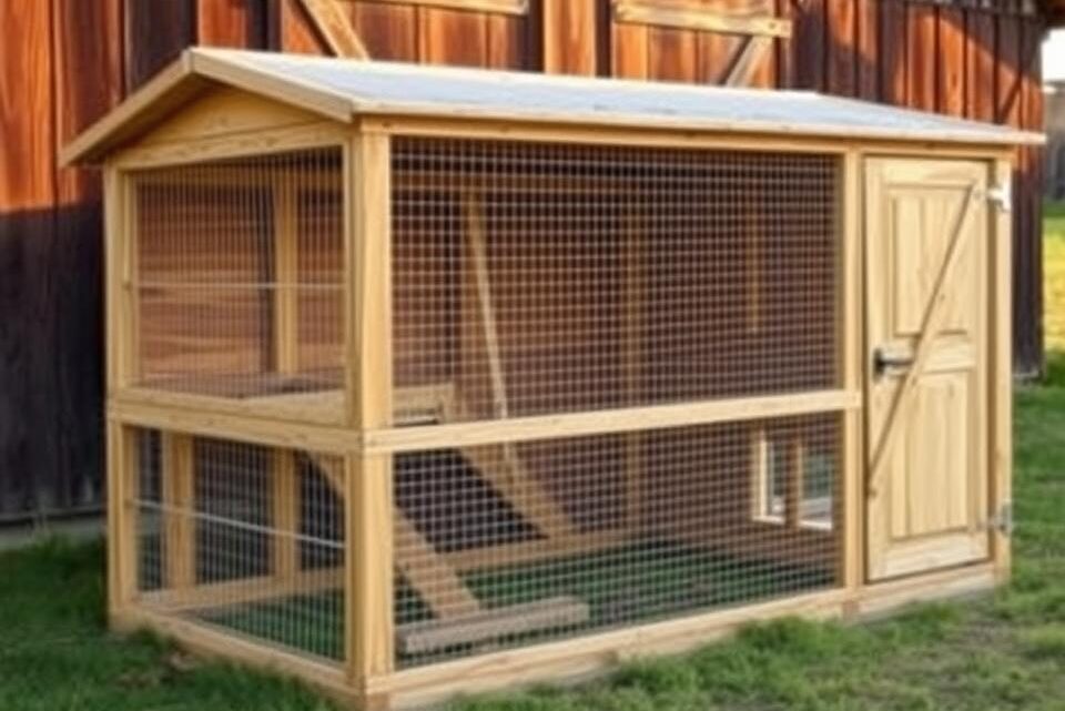 Hasenstall selber bauen XXL – Schritt für Schritt Anleitung