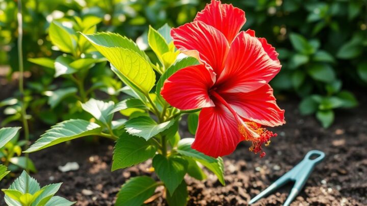 Hibiskus einpflanzen: Tipps für den perfekten Start