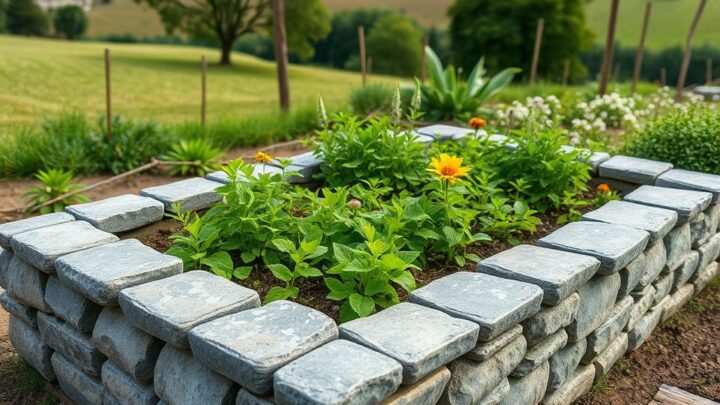 Hochbeet selber bauen Stein – Schritt für Schritt Anleitung