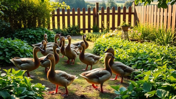 Laufenten halten Garten – Tipps zur artgerechten Haltung