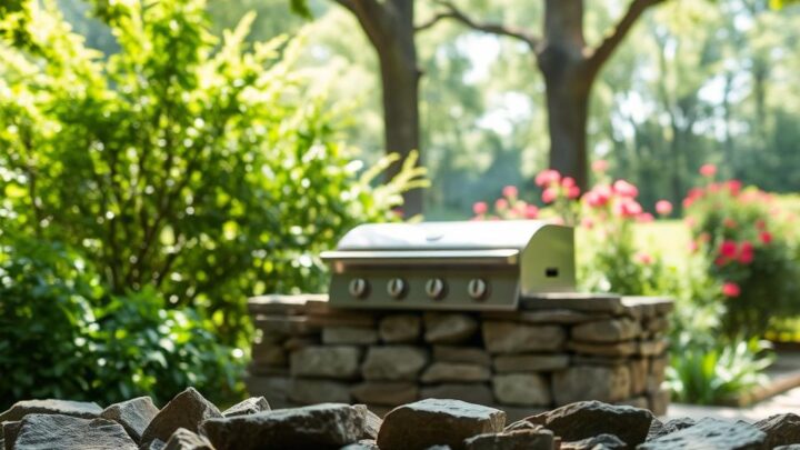 Steingrill selber bauen – Anleitung für den Garten