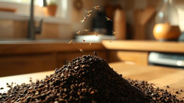 Trauermücken bekämpfen Kaffee – Natürliche Methode