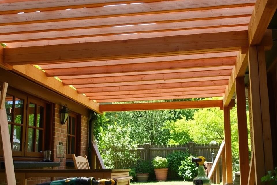 Vordach holz selbst bauen – Anleitung mit Tipps