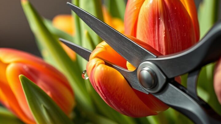 Wie schneidet man Tulpen an – Frische Blumen Guide