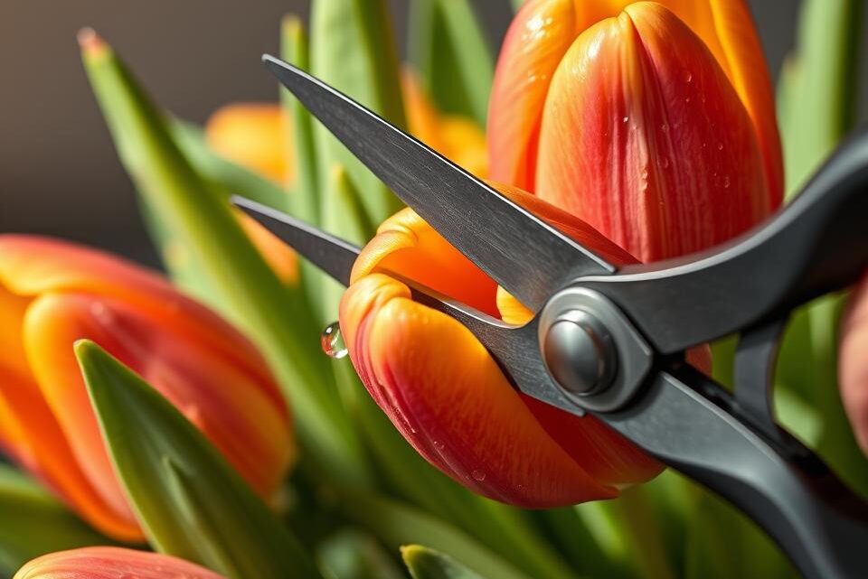 Wie schneidet man Tulpen an – Frische Blumen Guide