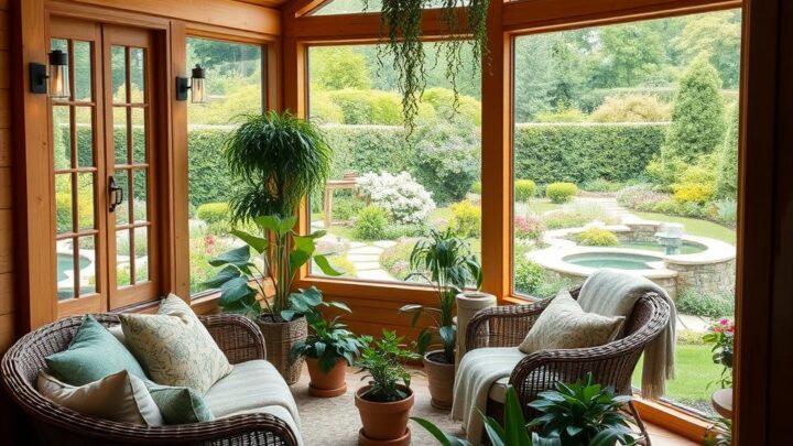 Gartenhaus einrichten – Tipps für eine gemütliche Oase