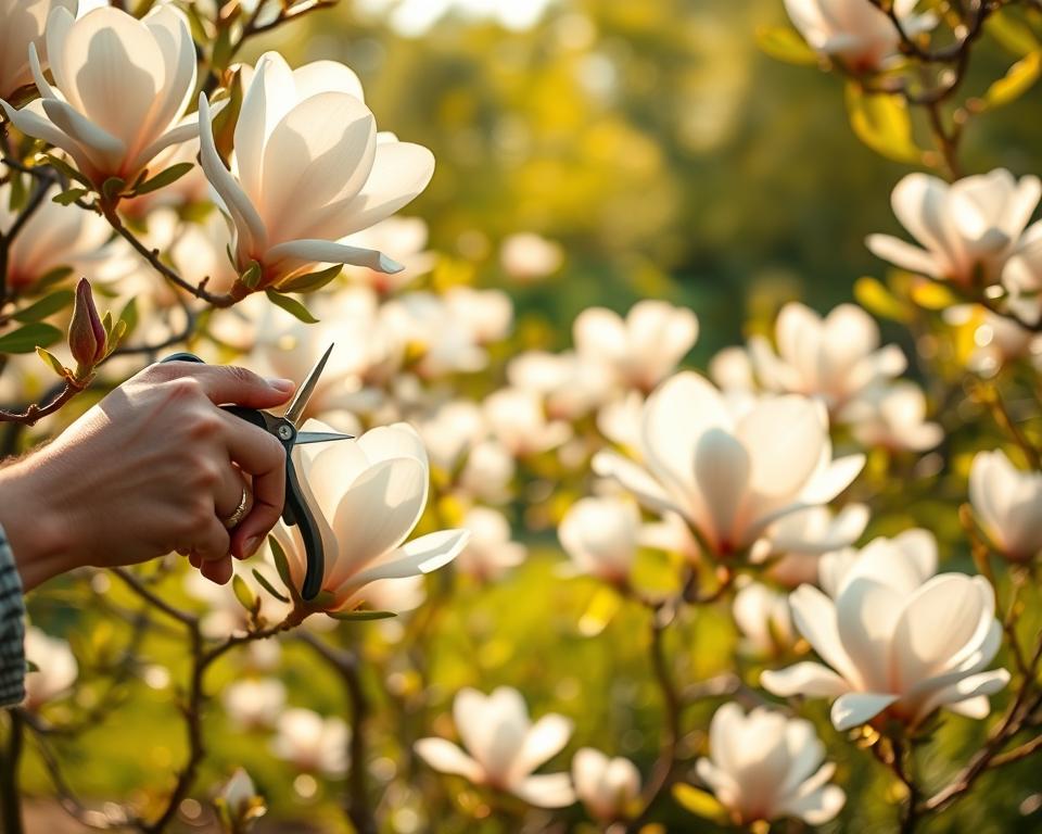 Magnolien Blütenpflege Tipps