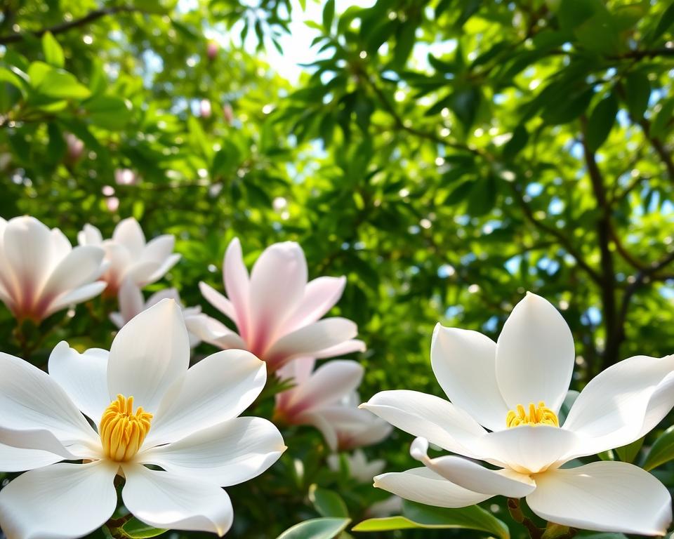 Magnolienarten Blütezeiten