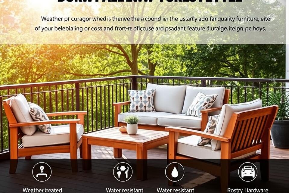 Pflegeleicht & langlebig: So bleiben wetterfeste Gartenmöbel schön wie neu