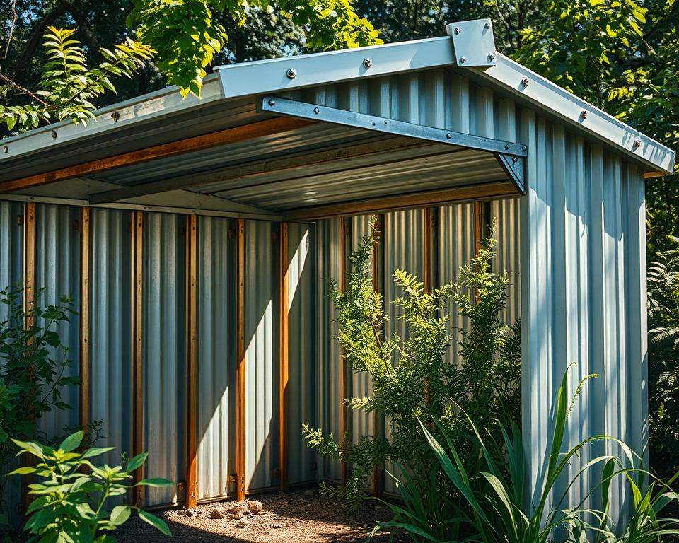 Korrosionsschutz Gartenhaus